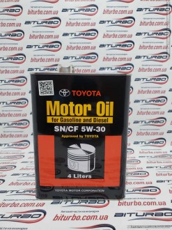 Масло 5W30 4l Toyota